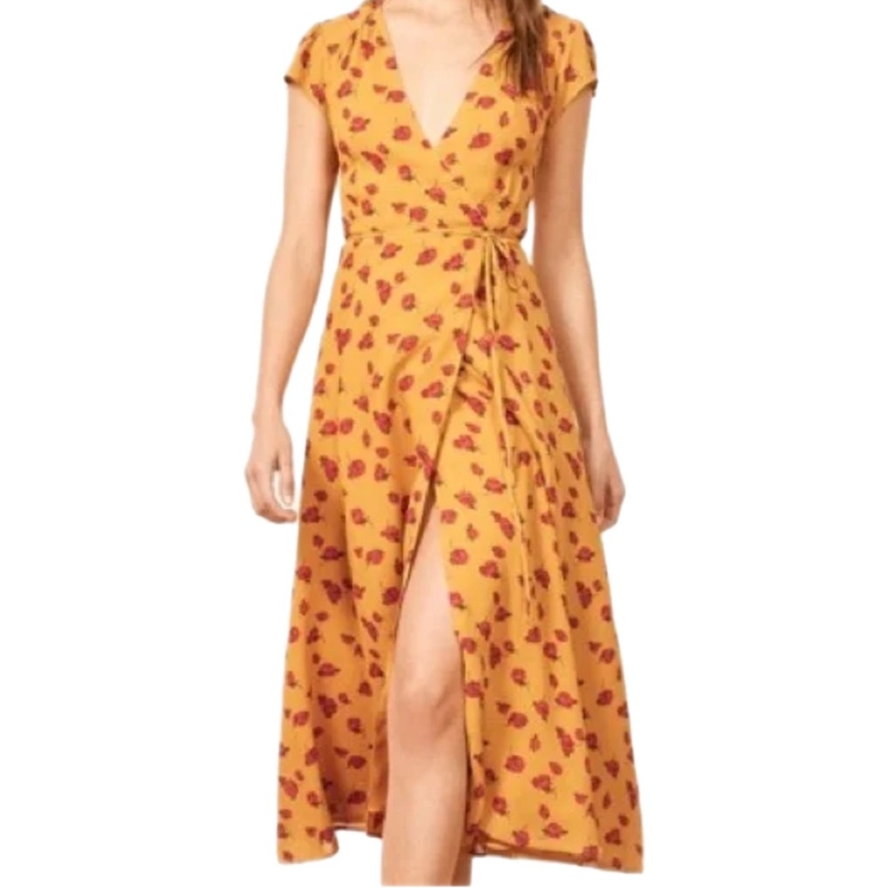 Reformation Carina Amelia Midi Dress